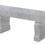 Straight Seat & Harp Leg Bench 3-0x1-2x0-4 AP ChinaBarreGrey (2) Harp Legs 1-0x0-4x1-2