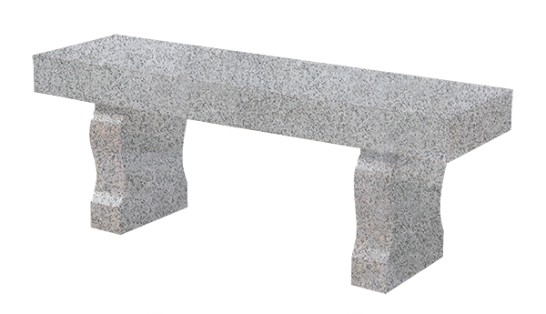 BEN158APCG.png Straight Seat & Harp Leg Bench 3-0x1-2x0-4 AP ChinaBarreGrey (2) Harp Legs 1-0x0-4x1-2 - Image 1