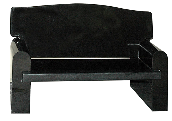 BEN180APJB.png Couch Bench 4-0x0-2x1-5 AP Jet Black Seat 3-6x1-0x0-2.5; (2) Legs 0-5x1-8x2-0 - Image 1