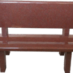 Park Bench 4-0x1-2x0-2 AP India Red Back 4-0x0-2x1-2; (2) Legs 1-8x0-2.5x2-6