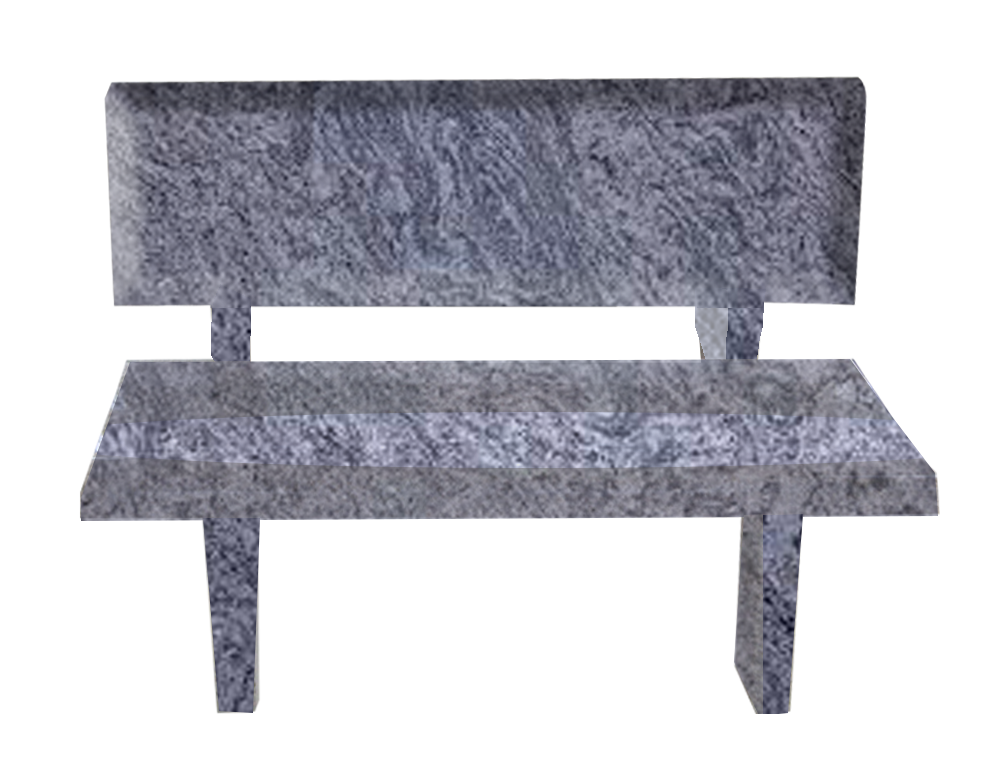 BEN265APBB.png Park Bench 3-0x1-2x0-2 AP Bahama Blue Back 3-0x0-2x1-2; (2) Legs 1-8x0-2.5x2-6 - Image 1