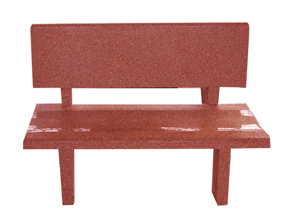 BEN265APIR.png Park Bench 3-0x1-2x0-2 AP India Red Back 3-0x0-2x1-2; (2) Legs 1-8x0-2.5x2-6 - Image 1