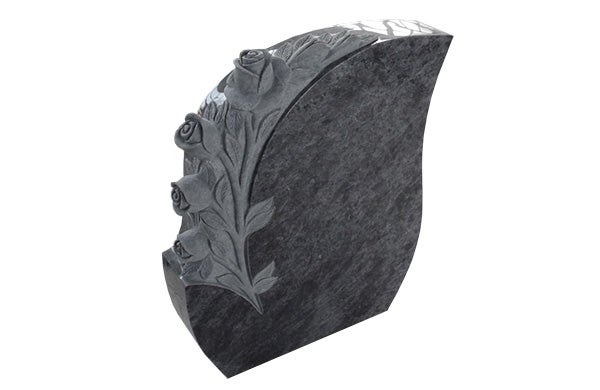 DRP170CABB.png Tear Drop w/ carved Roses 2-6x0-6x3-0 AP Bahama Blue - Image 1