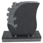 Tear Drop w/ carved Roses 2-6x0-6x3-0 AP Dark Cloud Grey