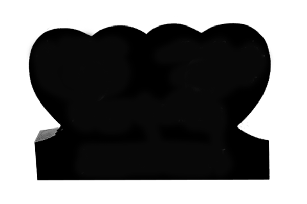 HRT029APJB.png Double Heart 3-6x0-8x2-4 AP Jet Black Contour Only - Image 1