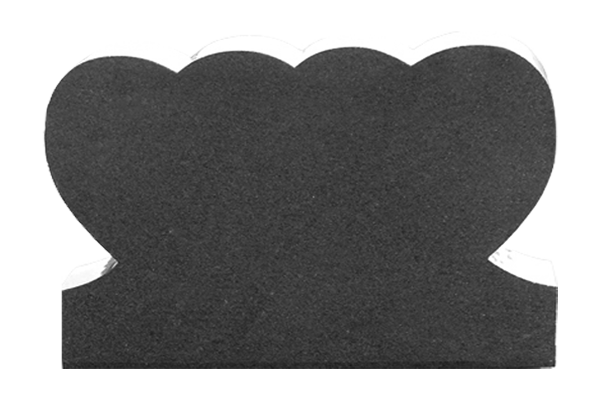 HRT037APDCG.png Double Heart 4-0x0-8x2-4 AP Dark Cloud Grey Contour Only - Image 1