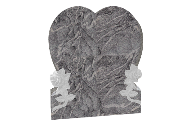 HRT111CAPD.png Single Heart with carved flowers 2-0x0-6x2-4 AP Paradiso - Image 1