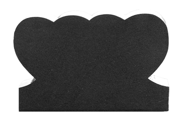 HRT166APDCG.png Double Heart 4-0x0-6x2-4 AP Dark Cloud Grey Contour Only - Image 1