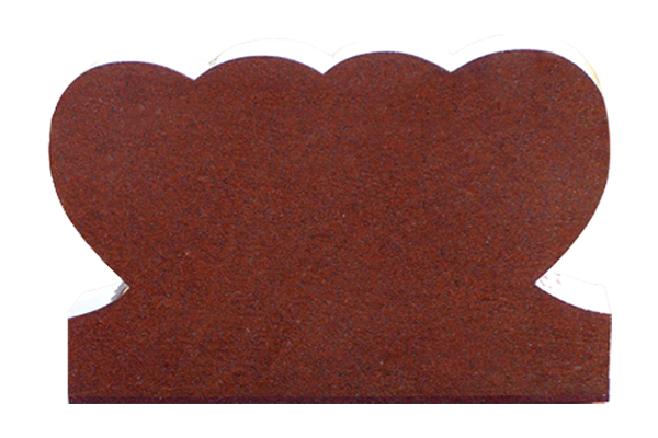 HRT166APIR.png * Double Heart 4-0x0-6x2-4 AP India Red Contour Only - Image 1