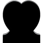 Single Heart 2-0x0-8x2-4 P5 Jet Black