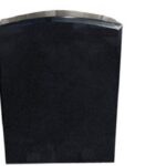 Oval Top with Chamfers 2-6x0-8x4-0 AP Jet Black