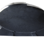 * Oval Design 3-6x0-8x2-4 AP Jet Black Chamfers and Recess on Front Only