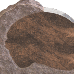 ROCKY 4-0X0-8X3-0 P2 Rustic Brown same rocky design on both front and back