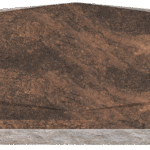 * Rooftop w/ Chamfers 4-0x0-8x2-4 AP Rustic Brown Chamfers and 3/4" Recess on Front Only, Checks on Bottom