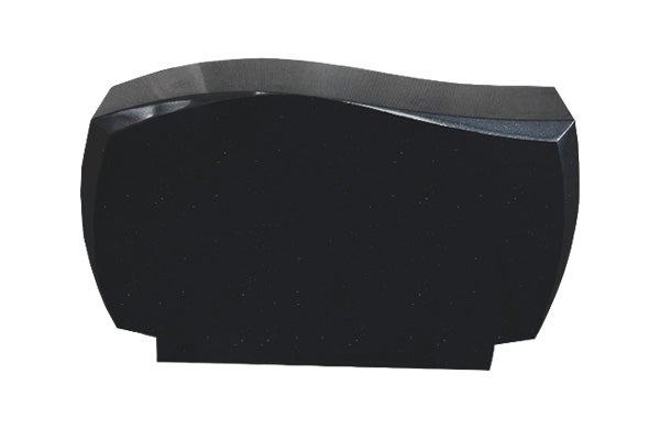 SCH020P5JB.png Special Serptop w/ Chamfers 3-0x0-6x2-0 P5 Jet Black Chamfers on Front Only, Checks on Bottom - Image 1