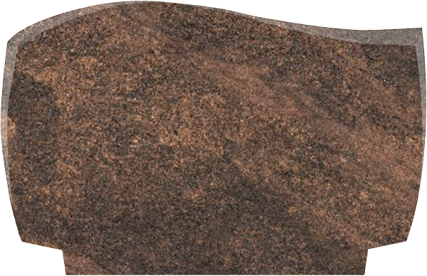 SCH029P5RU.png Special Serptop w/ Chamfers 3-6x0-8x2-4 P5 Rustic Brown Chamfers on Front Only, Checks on Bottom - Image 1