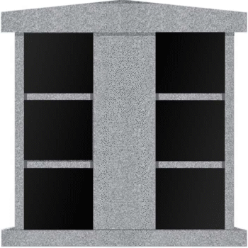 6 Niche Roof - Book Design 4-0x2-0x3-6 AP China Grey w/ Jet Black Doors