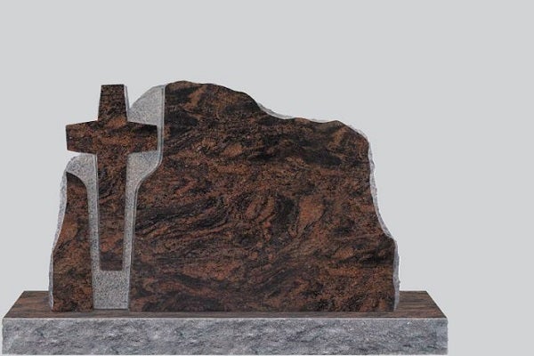 DES26047AR.png Design 26047 As Shown 4-0x0-8x2-4 Polish 2/BRP Aurora Red 1/2" recessed stippled area around cross as shown front only back -flat, polished - Image 1