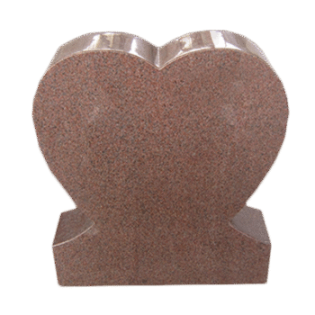 Single Heart 2-0x0-6x2-4 All Polished ChinaPink