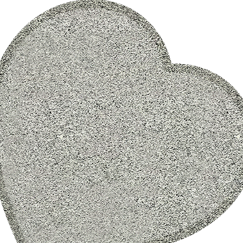 Rounded Tilted Heart 2-0x0-6x1-10 AP China grey